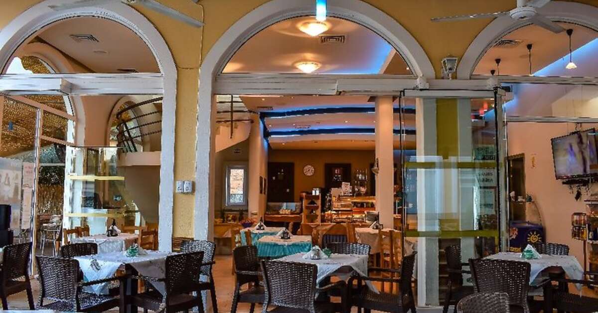 Een foto van de faciliteiten bij Govino Bay Corfu