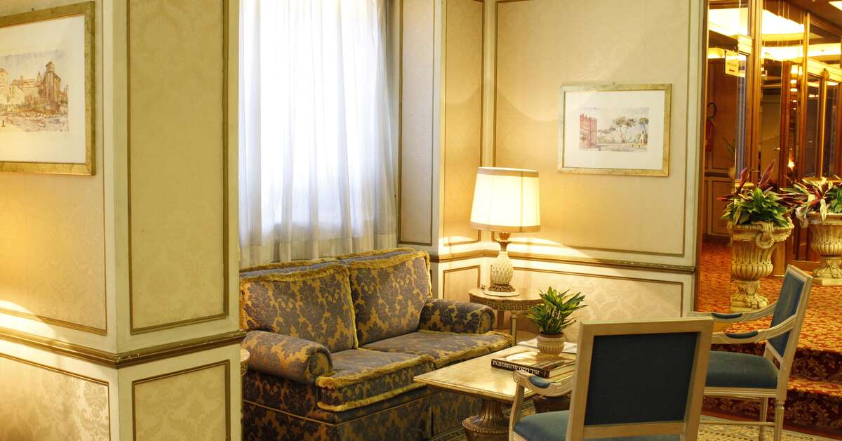 Ein Foto vom Innenbereich im Hotel Eliseo