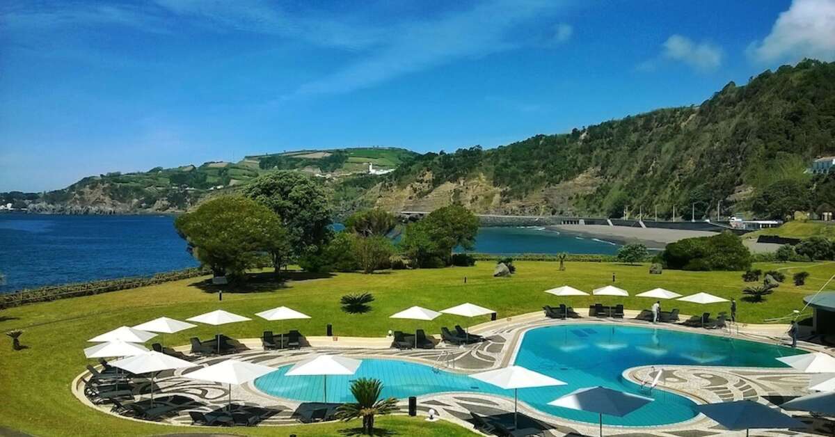 Een foto van het zwembad bij Pestana Bahia Praia