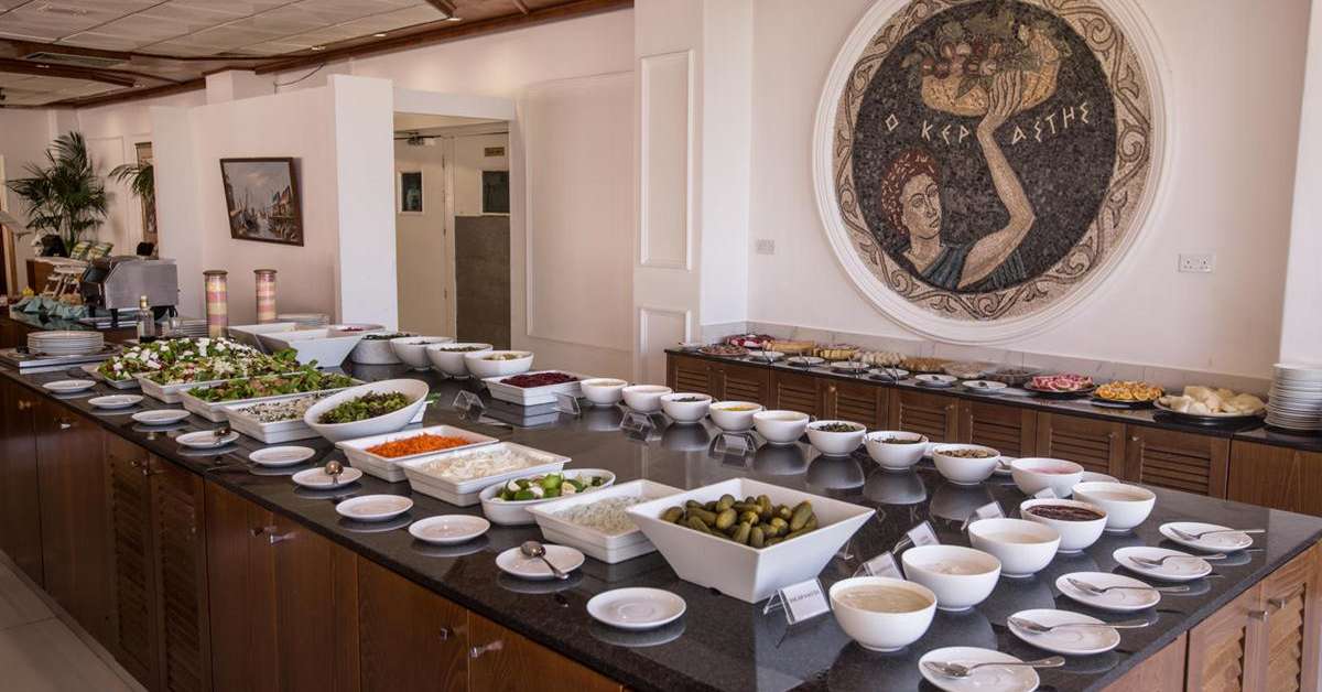 Een foto van de faciliteiten bij Tsokkos Protaras Beach Hotel