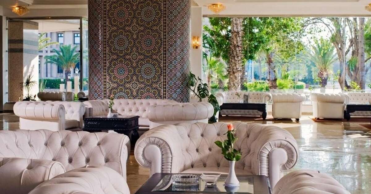 Een foto van het interieur van Royal Mirage Agadir