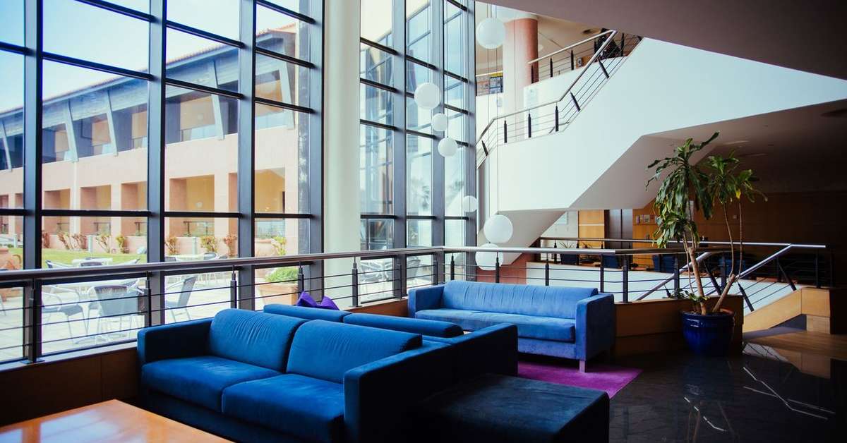 Een foto van het interieur van Monte Mar Palace Hotel