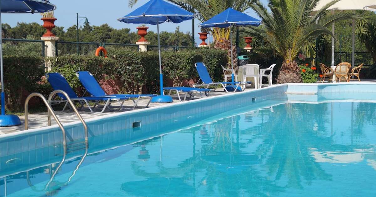 Een foto van het zwembad bij Brati Arcoudi Hotel