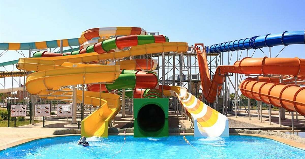 Een foto van het zwembad bij Aqua Mirage Marrakech