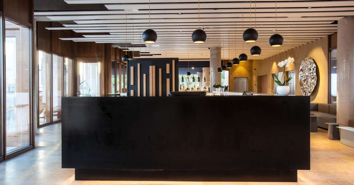 Een foto van het interieur van Od Hotel Talamanca