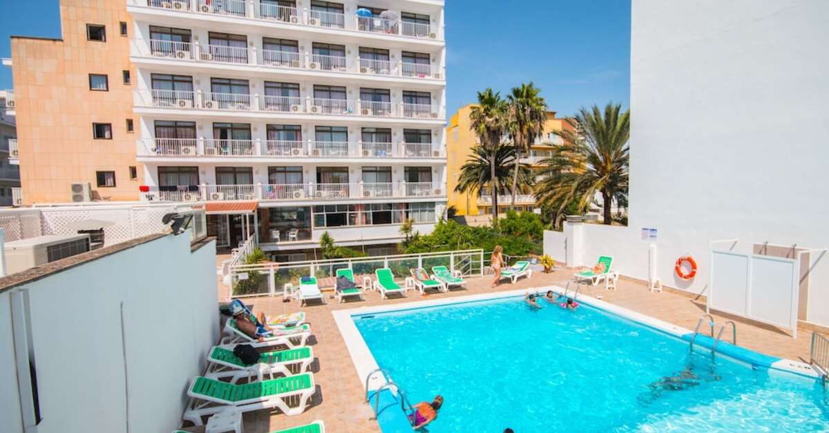 Een foto van een overzicht van Hotel Amic Miraflores