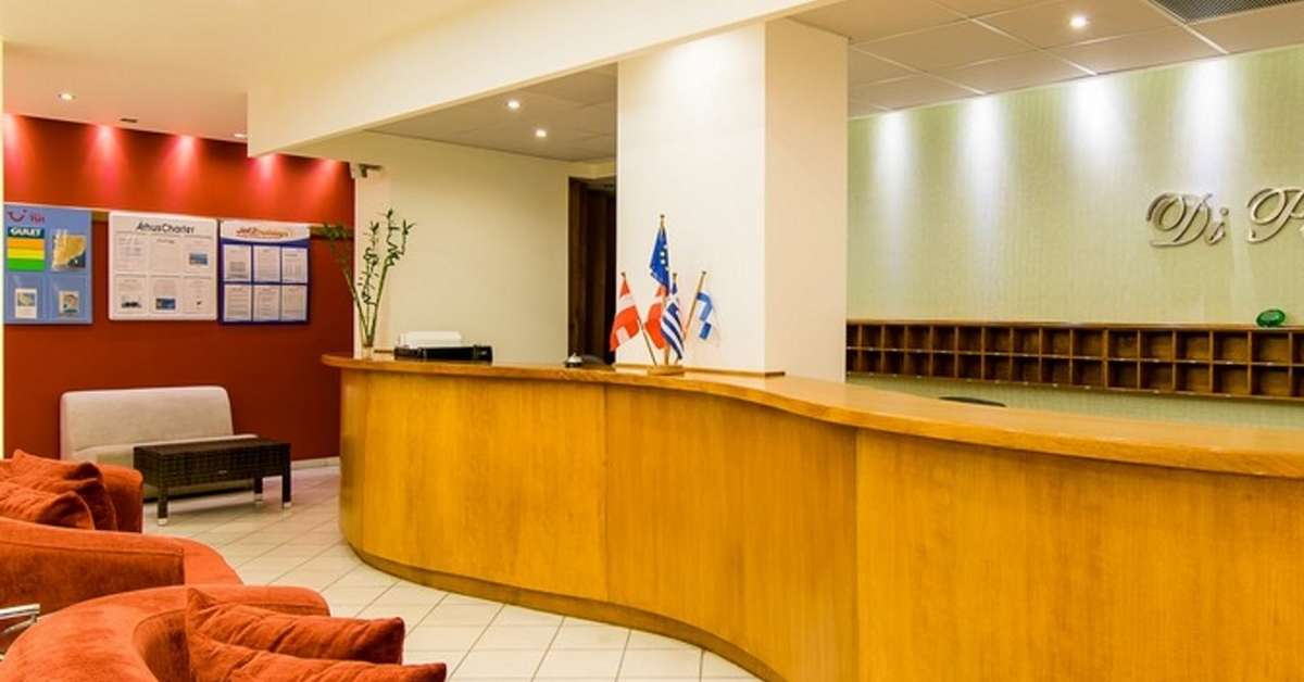 Een foto van het interieur van Di Palai Hotel