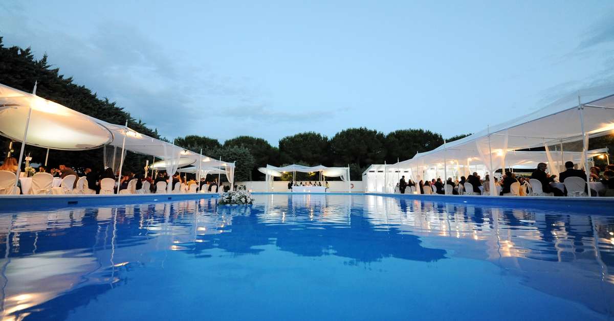 Een foto van het zwembad bij Hotel Le Palme Paestum