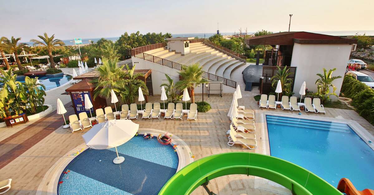 Een foto van het zwembad bij Sunis Evren Beach Resort & Spa