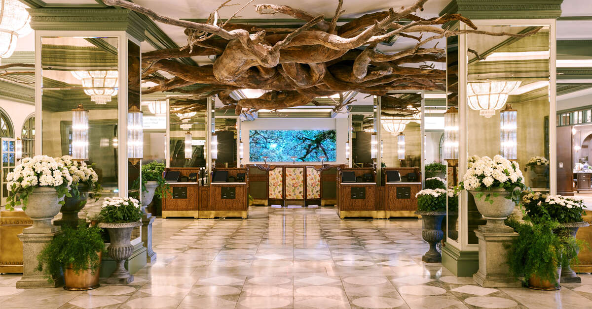 Een foto van het interieur van Park MGM Las Vegas