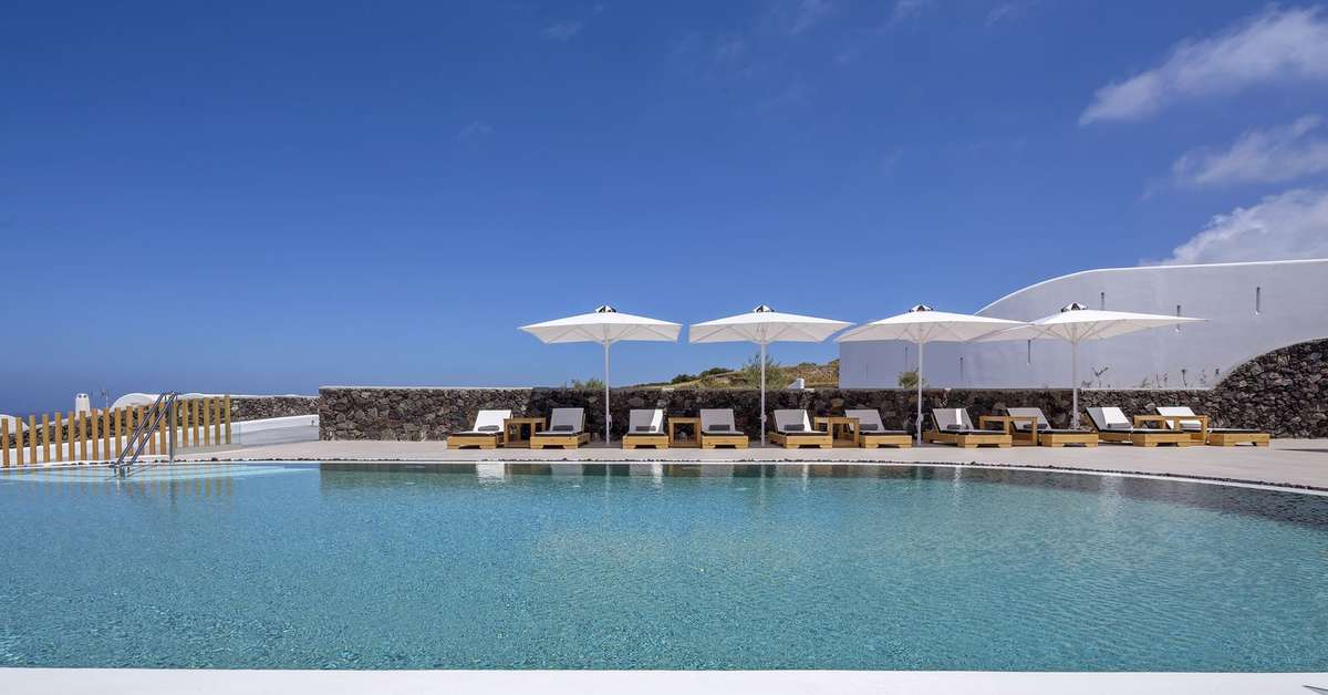 Een foto van het zwembad bij Elea Resort