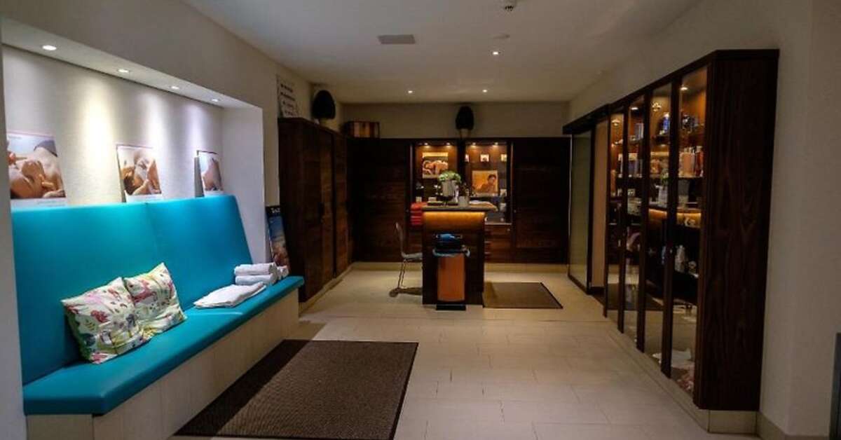 Een foto van het interieur van Hotel Walpurgishof
