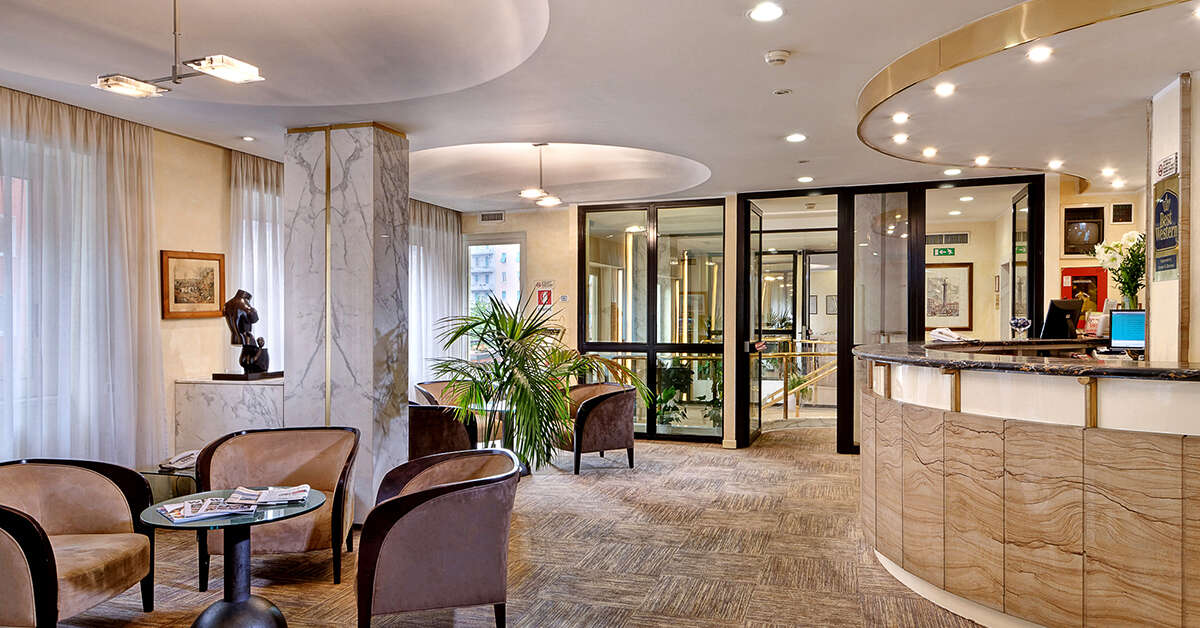 Een foto van het interieur van Best Western Hotel Piccadilly