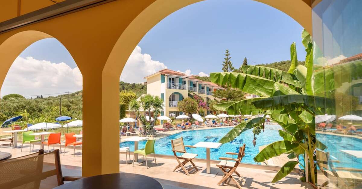 Een foto van de faciliteiten bij Sunrise Hotel Tsilivi