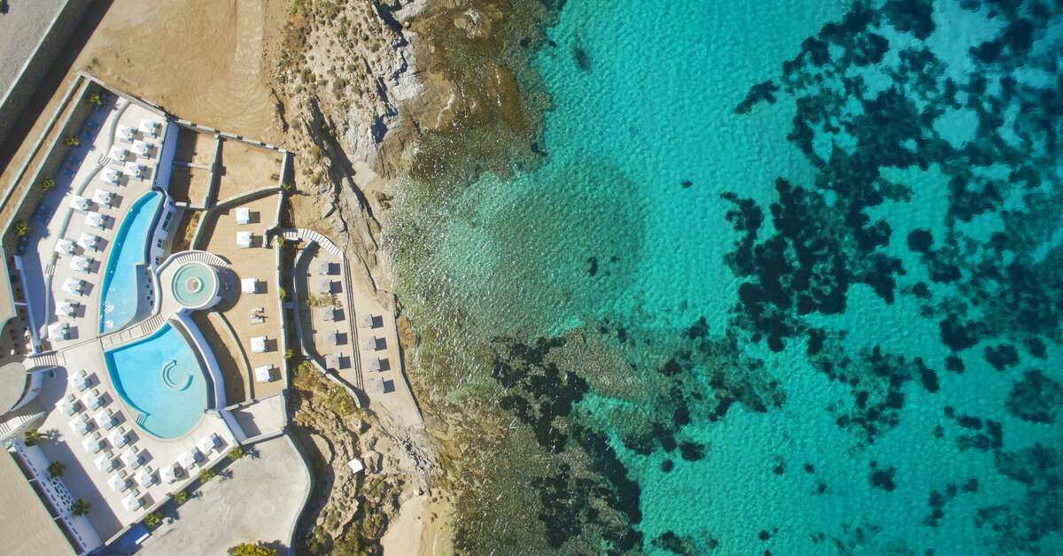Een foto van het zwembad bij Anax Resort & Spa