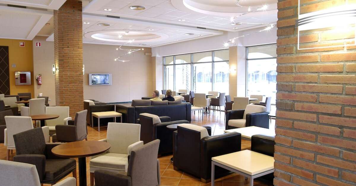 Een foto van het interieur van Hotel Mediterraneo Benidorm