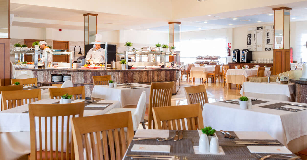 Een foto van de faciliteiten bij Hotel Zafiro Menorca