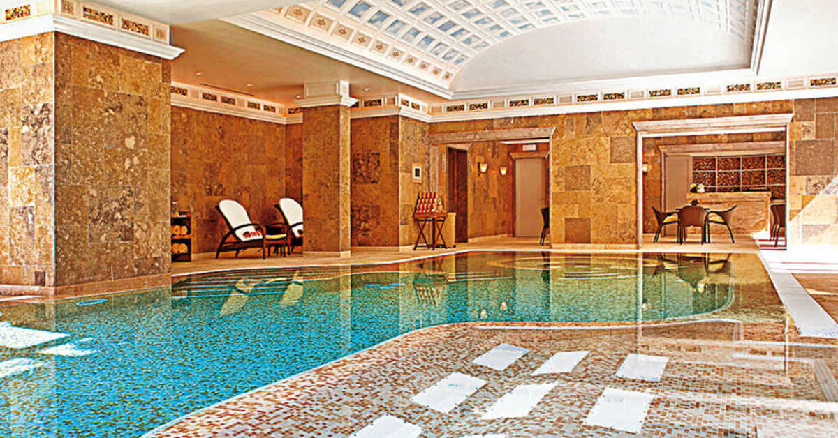 Een foto van het zwembad bij Grande Real Villa Italia Hotel & Spa
