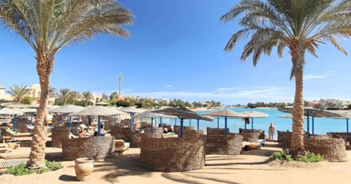 Een foto van het strand bij The Three Corners Rihana Inn