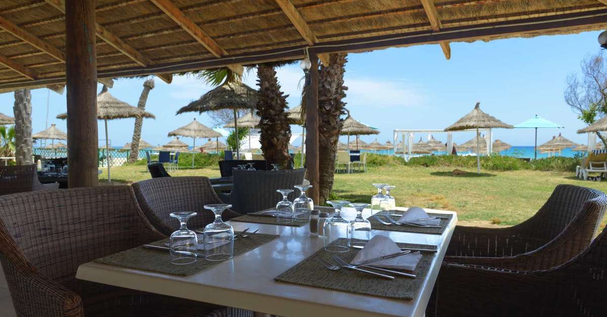 Een foto van de faciliteiten bij Vincci Nozha Beach & Spa