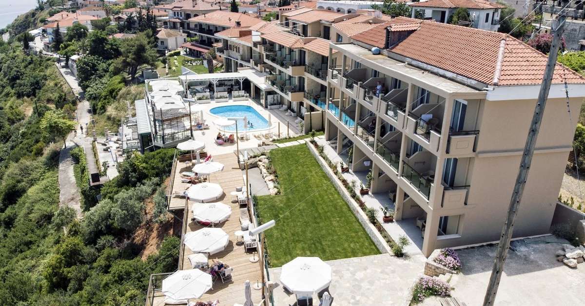 Een foto van de buitenkant van Rigas Boutique Hotel