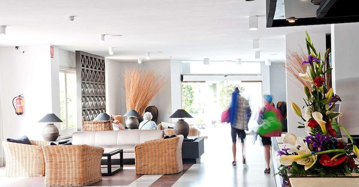 Een foto van het interieur van Parque del Sol