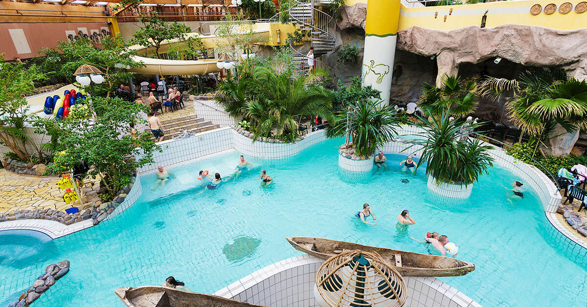 Een foto van het zwembad bij Center Parcs Park Nordseekuste