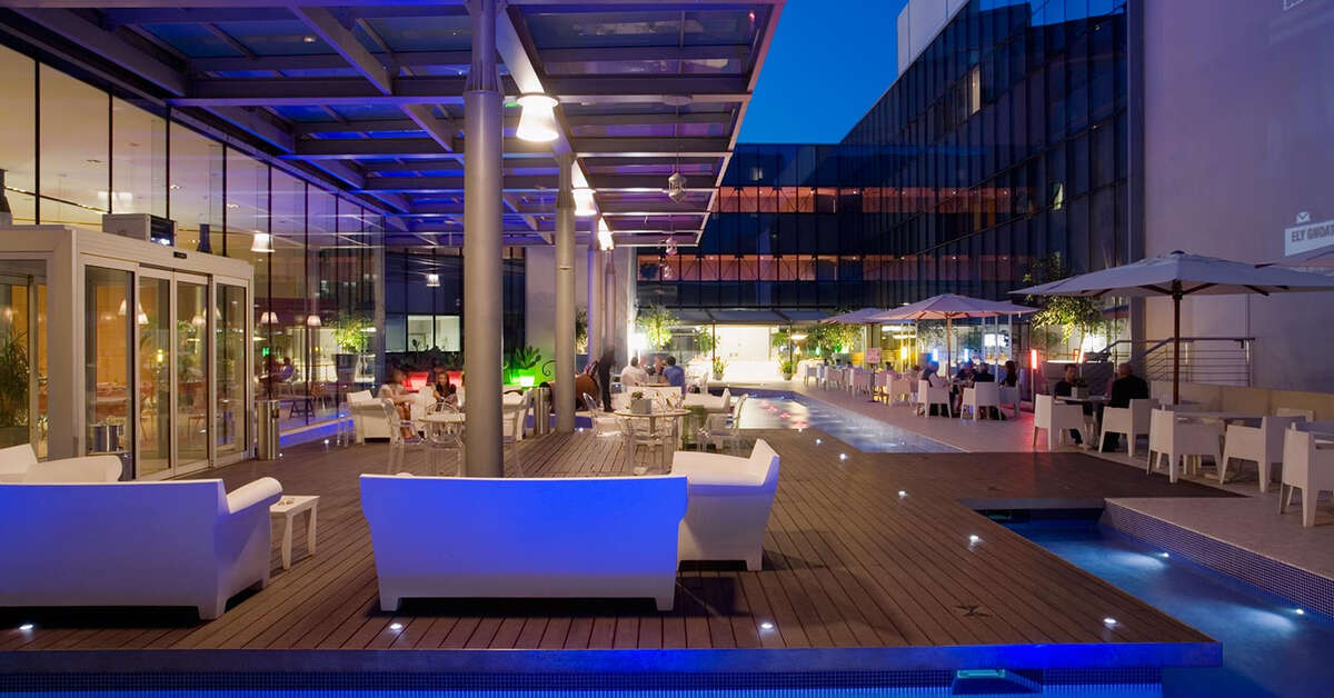 Een foto van de faciliteiten bij Unahotels T Hotel Cagliari