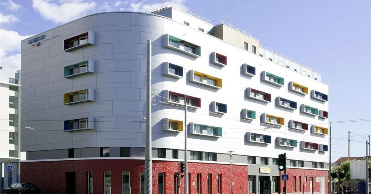 Een foto van de buitenkant van Appart'City Classic Nice Acropolis