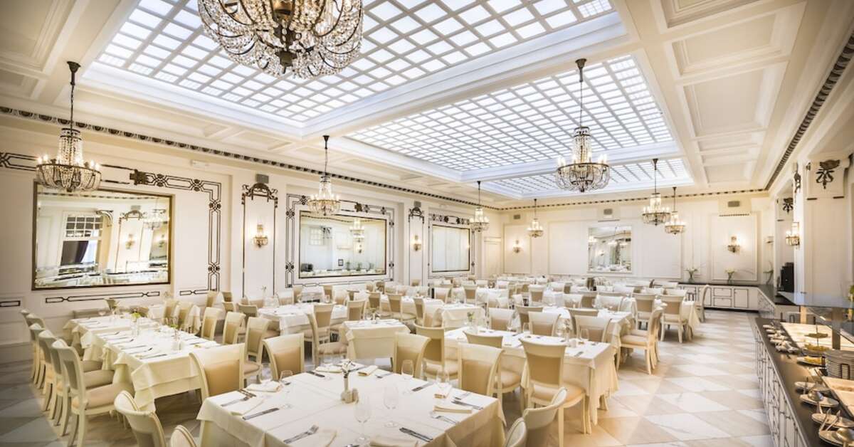 Een foto van de faciliteiten bij Hotel Palace Bellevue