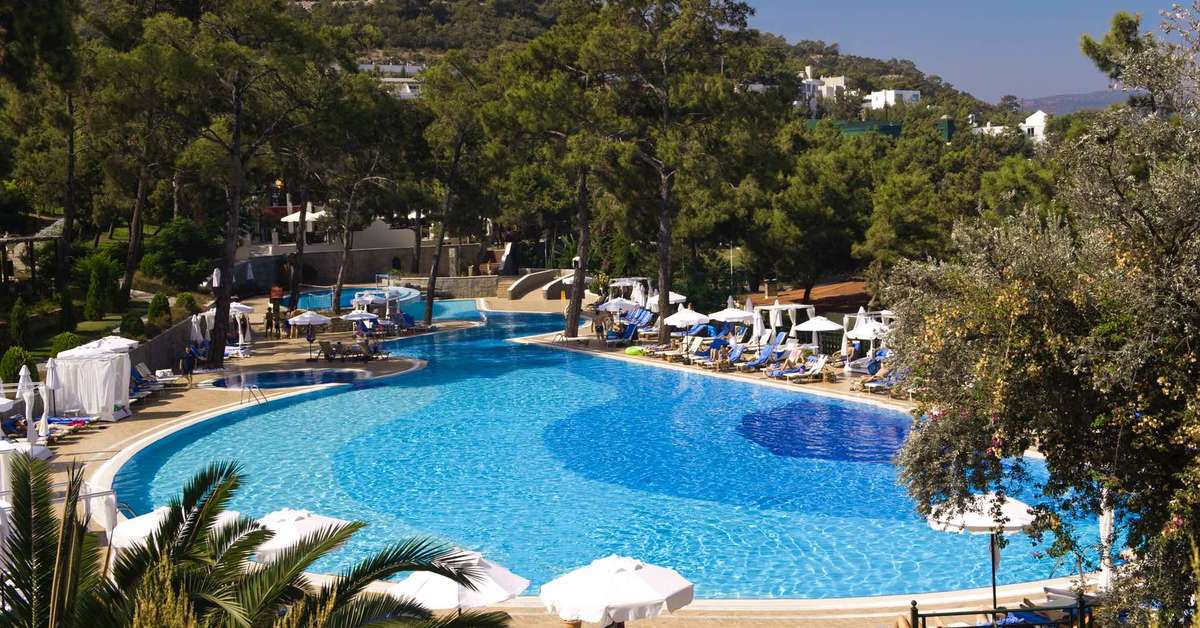 Een foto van het zwembad bij Rixos Premium Bodrum