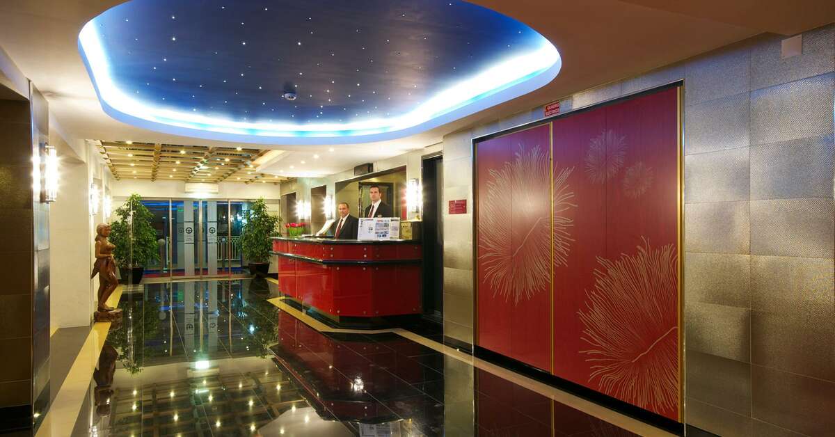 Een foto van het interieur van Tropical Sol Appartementen