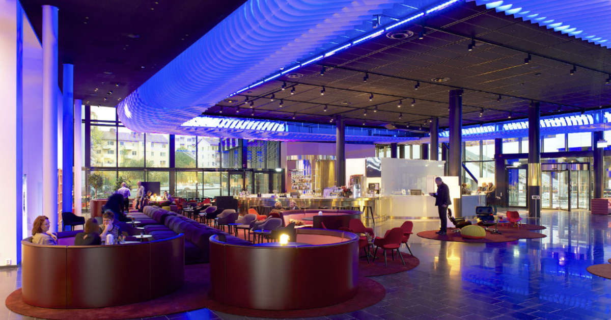 Een foto van het interieur van Quality Hotel Globe