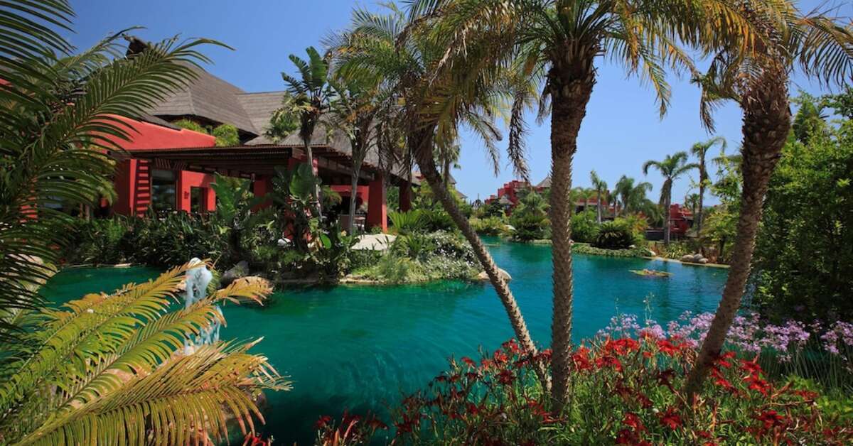 Een foto van de buitenkant van Asia Gardens Hotel & Thai Spa