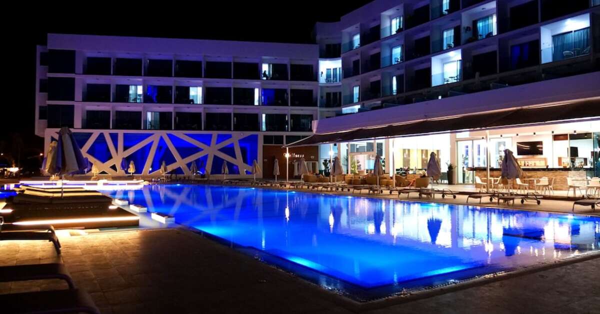 Een foto van het zwembad bij Amethyst Napa Hotel & Spa