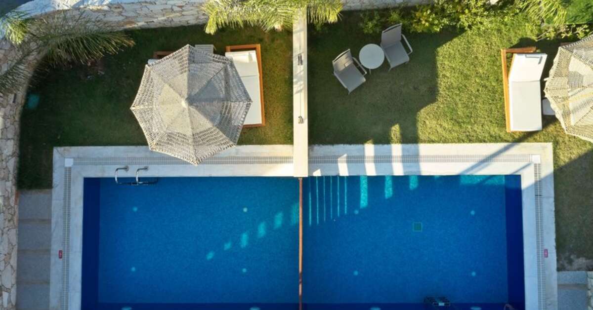 Ein Foto vom Pool im Esperides Resort Crete