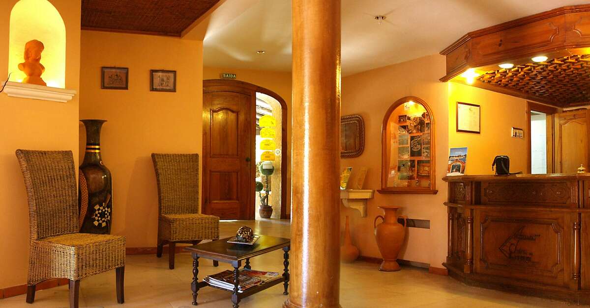 Een foto van het interieur van Hotel Quinta da Lagoa