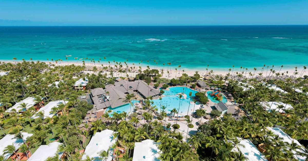 Ein Foto von der Außenansicht des Iberostar Selection Bavaro