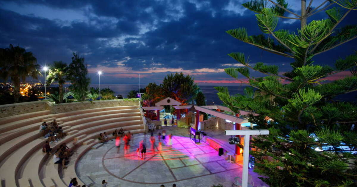 Een foto van de faciliteiten bij Rethymno Mare