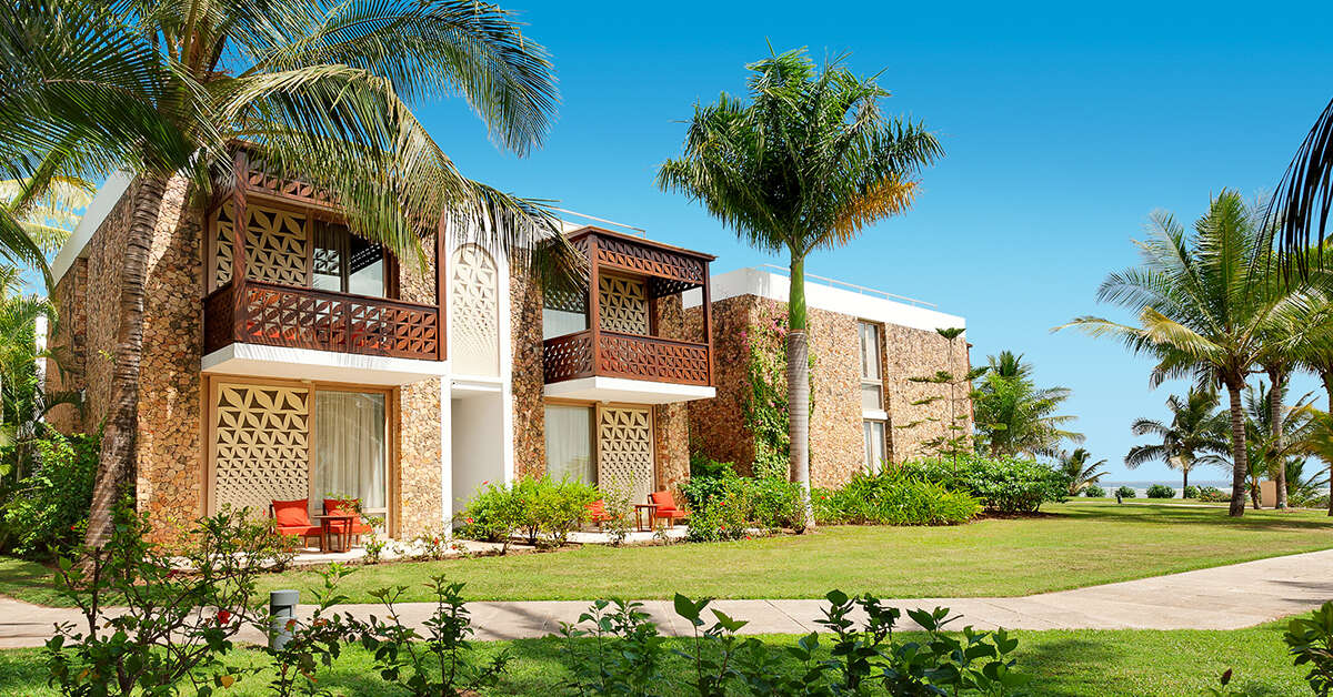 Een foto van de buitenkant van Melia Zanzibar