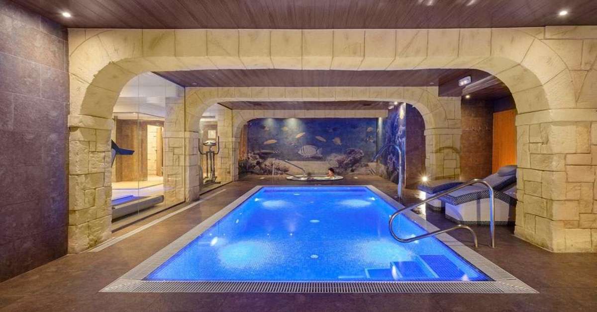 Een foto van het zwembad bij Hotel Pimar & Spa