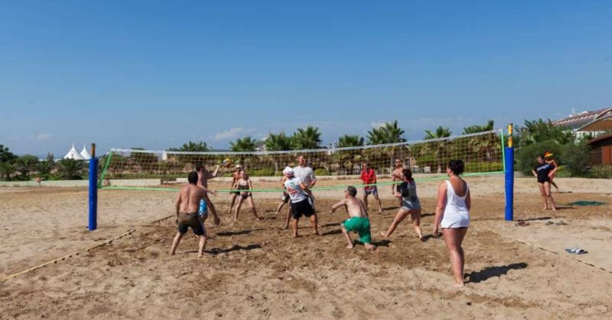 Een foto van het strand bij Calimera Hane Garden