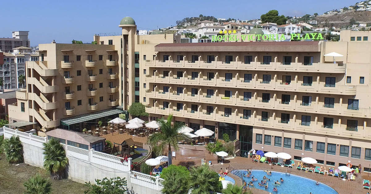 Een foto van de buitenkant van Hotel Victoria Playa
