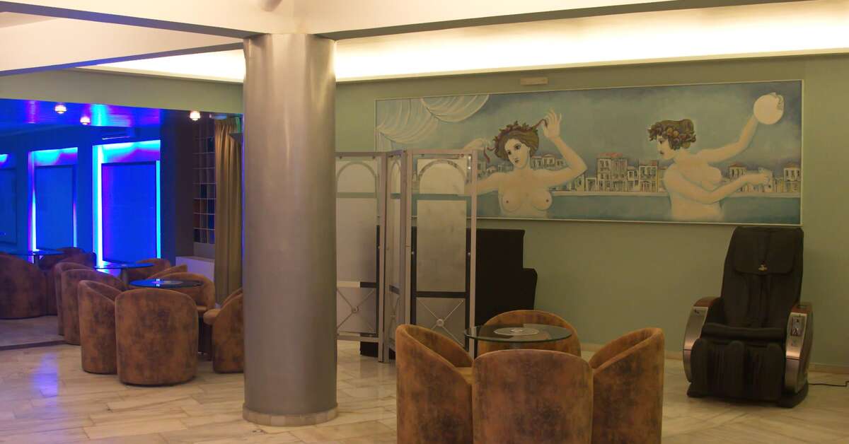 Een foto van het interieur van Rethymno Mare