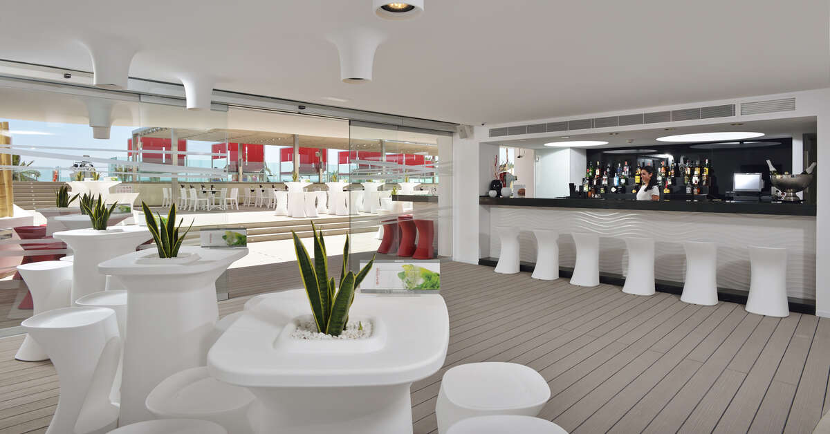 Ein Foto von den Einrichtungen im Innside by Melia Wave Calvia