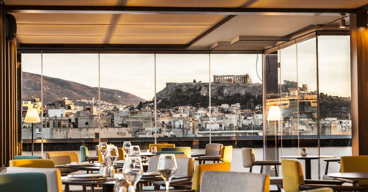 Ein Foto von den Einrichtungen im Wyndham Grand Athens