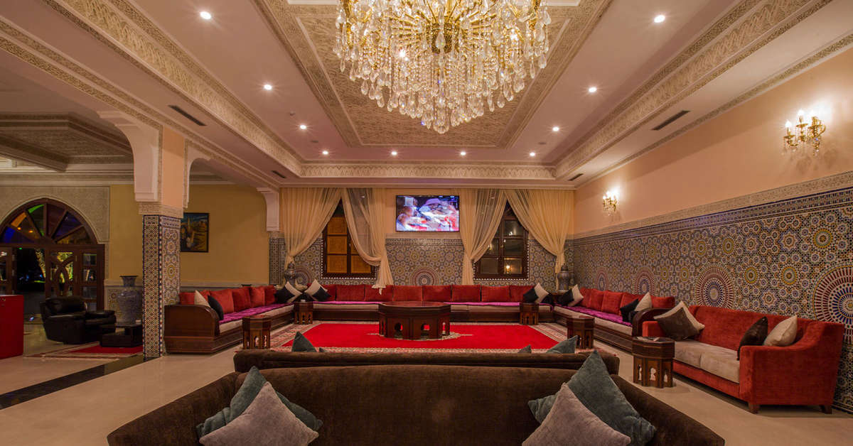 Een foto van het interieur van DWO Marrakech Ennakhil