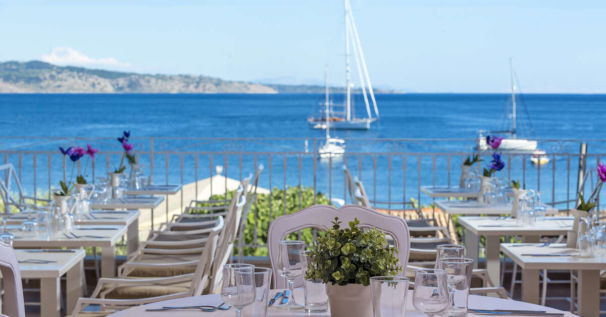 Ein Foto von den Einrichtungen im San Antonio Corfu Resort