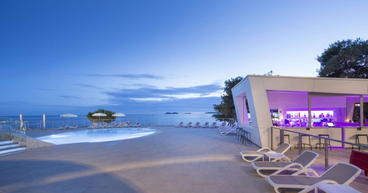 Een foto van het zwembad bij Resort Villas Rubin