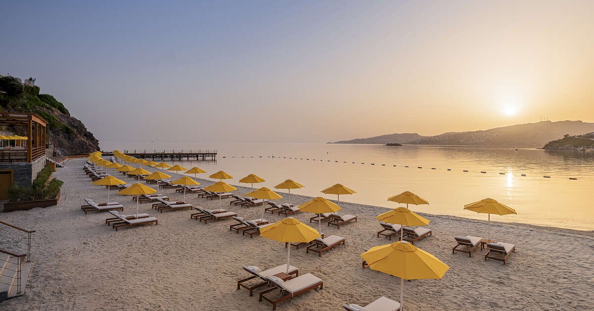 Een foto van het strand bij Bodrum Yalikavak - MGallery Collection